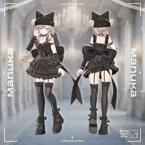 【VRC衣装】 Crimson Kitty  【15 AVATAR】 缩略图 18