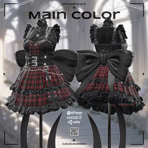 【VRC衣装】 Crimson Kitty  【15 AVATAR】 缩略图 8