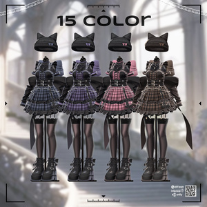 【VRC衣装】 Crimson Kitty  【15 AVATAR】 缩略图 13