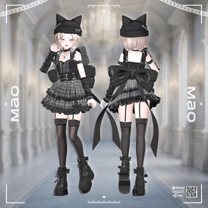 【VRC衣装】 Crimson Kitty  【15 AVATAR】 缩略图 25