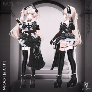 【VRC衣装】🌹Liliy Bloom 🔪【16 AVATAR】 缩略图 20