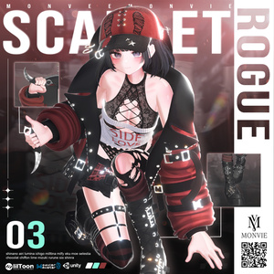 【VRC衣装】☠️Scarlet Rouge 🔪【17 AVATAR】 缩略图 2