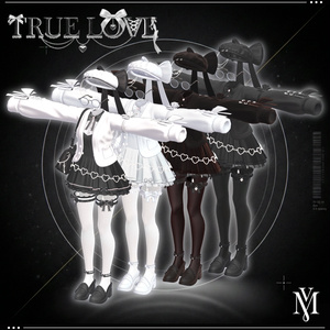 【VRC衣装】🤍TRUE LOVE🖤【17 AVATAR】 缩略图 15