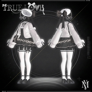 【VRC衣装】🤍TRUE LOVE🖤【17 AVATAR】 缩略图 8