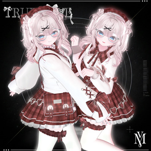 【VRC衣装】🤍TRUE LOVE🖤【17 AVATAR】 缩略图 3