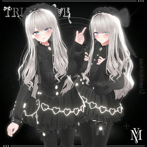 【VRC衣装】🤍TRUE LOVE🖤【17 AVATAR】 缩略图 2