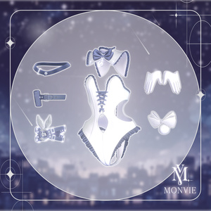 【VRC衣装】BunnyWitch🐇【17 AVATAR】 缩略图 7