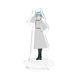 雪狼十八のアクリルフィギュア_コートver