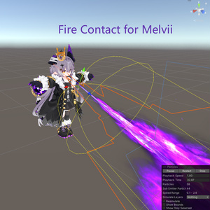 [無料]メルヴィ用フレアコンタクト/Flare Contact For Melvii