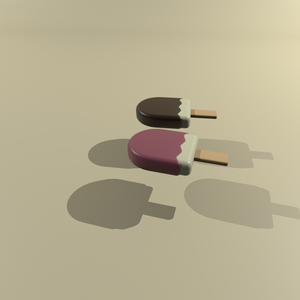 3D素材　アイス
