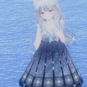 【７アバター対応】夜空のワンピース【for Izul_Re, Seraphina, Reflet, Fluria, Soleil, Refrain, and Kikyo】 缩略图 13