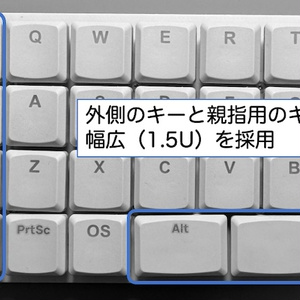 MonoOwl 4x6 ZMK 無線分割ロープロダブルトラボキーボード