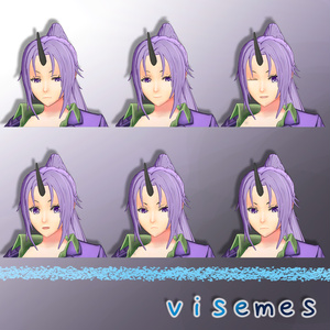 Shion | 紫苑 - VRChat [転スラ] 3Dモデル - v1.1