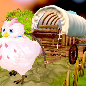 VRChat [Filo] - (Bird 3d model) Unity Package