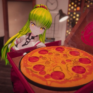 【3Dモデル】「C.C. Pizza ver. / シー・ツー 」- VRChat v1.3 缩略图 5