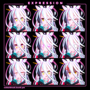 Neon Bunny 「Shiro / 白」- 【3Dモデル】v1.5 缩略图 6