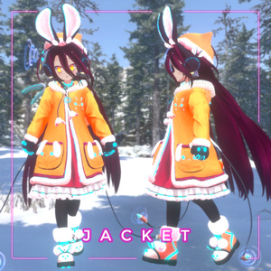 Neon Bunny 「Schwi / シュヴィ」- 【3Dモデル】v1.5 缩略图 9