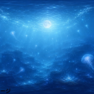 【3set Skybox】月蝕と海月のSkybox / Skyboxマテリアル Unityパッケージ