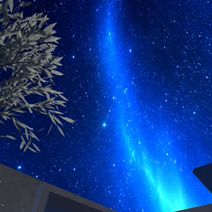【4set Skybox】 北のオーロラSkybox / Skyboxマテリアル Unityパッケージ