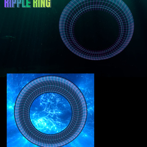 【AudioLink対応】 Ceiling Ripple Ring 音に合わせて波紋が広がる 缩略图 2