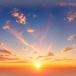 【Skybox】黄昏の夕空skybox / Skyboxマテリアル Unityパッケージ 缩略图 3