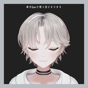 オリジナル3Dモデル「雪斗-YUKITO-」【VRChat想定+VRM・Warudo形式追加】 缩略图 6