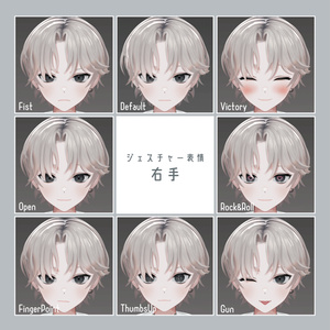 オリジナル3Dモデル「雪斗-YUKITO-」【VRChat想定+VRM・Warudo形式追加】 缩略图 5