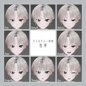 オリジナル3Dモデル「雪斗-YUKITO-」【VRChat想定+VRM・Warudo形式追加】 缩略图 4