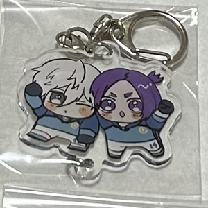 ね*こ様 ブルーロック ミヒャエル・カイザー 潔世一 キーホルダー アメリカ限定 受注生産】ブルーロック ミヒャエル・カイザー アクリルキーホルダー