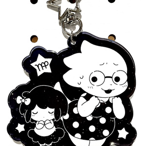 【UNDERTALE】アクリルキーホルダー＊アルフィー・フリスク@星座シリーズ