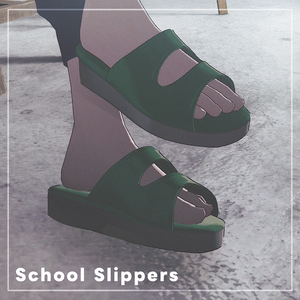 【3D】School Slippers【MA対応】Lapwing対応
