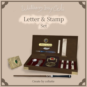 [wbc]Letter&Stamp set