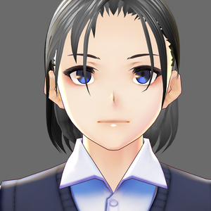 vroidヘアプリセット デコミディアム
