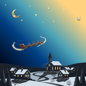 クリスマス柄デザインペーパー