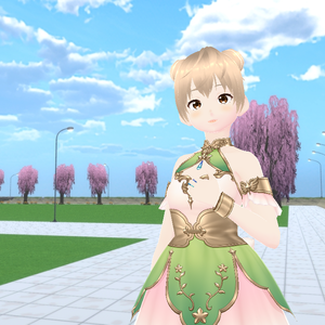 【Cluster用アバター】「めろっち」３Dアバター【VRM】