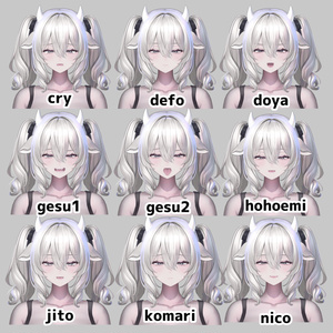 ミルティナ イケ女化 blendshape 缩略图 7