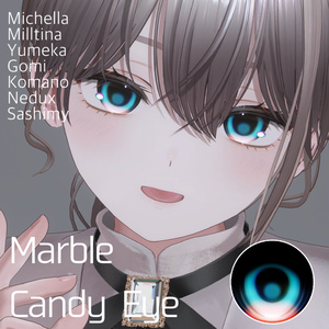 【ゆめかのみ無料】Marble Candy Eye【7avatar対応】
