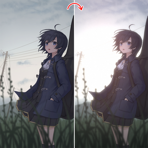 イラスト仕上げ加工ツール(2DPoseProcessTool)