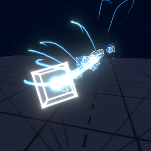 【Unity/VRChat パーティクル】Cube of Light - Spring Joint