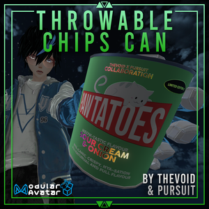 🎉セール中🎉【Unity/VRChat ギミック】Throwable Chips Can