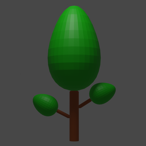 木　【Blender】