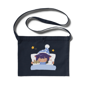 紺ちゃんとおやすみ サコッシュ