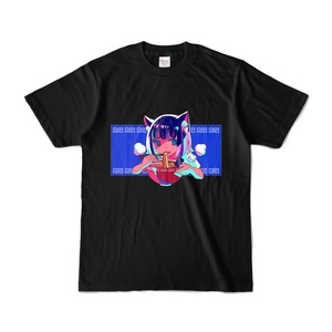 【Tシャツ】辛いラーメン大好き紺ちゃん【儚牙紺】