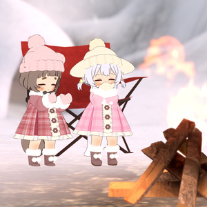 【VRChat衣装】もこもこーと＆ほわほわんぴーす【ぽんとちゅね対応】 缩略图 7