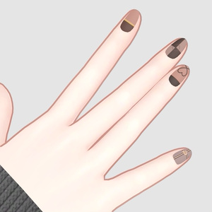 【マヌカ-Manuka】Valentine Chocolate Nail Texture 缩略图 7