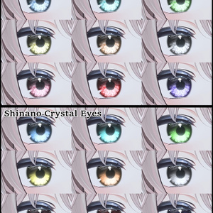 【6アバター対応】 Light Crystal Eye Textures 缩略图 8