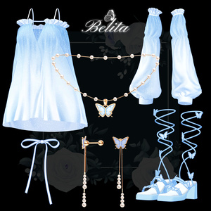 【7アバター対応】🦋Belita🦋 缩略图 3
