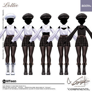 【7アバター対応】✨Lottie✨Voyage出展衣装 缩略图 14