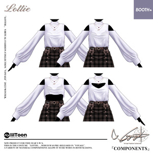 【7アバター対応】✨Lottie✨Voyage出展衣装 缩略图 13