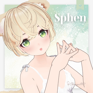 オリジナル3Dモデル『スフェン』LSbody対応アバター